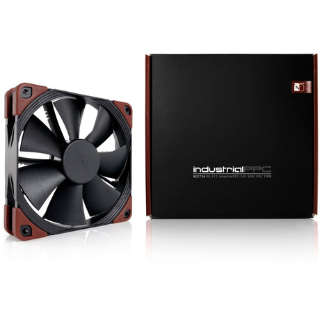 Noctua nf-f12 industrialppc-24v-3000 sp ventilador de caja (negro, 120 x 120 x 25 mm, pwm)