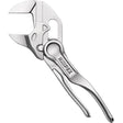 Alicates para llaves Knipex | longitud 100 mm envergadura 21 mm | superficie rugosa impresa en cromo | 1 pieza - 86 04 100 - 86 04 100