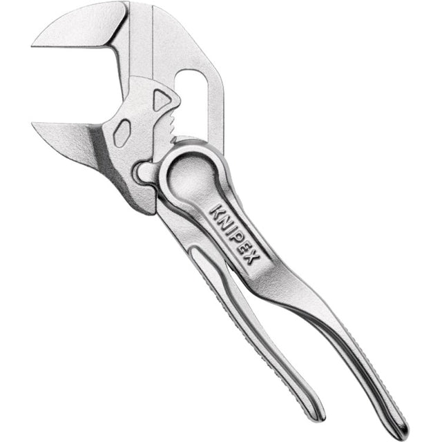 Alicates para llaves Knipex | longitud 100 mm envergadura 21 mm | superficie rugosa impresa en cromo | 1 pieza - 86 04 100 - 86 04 100