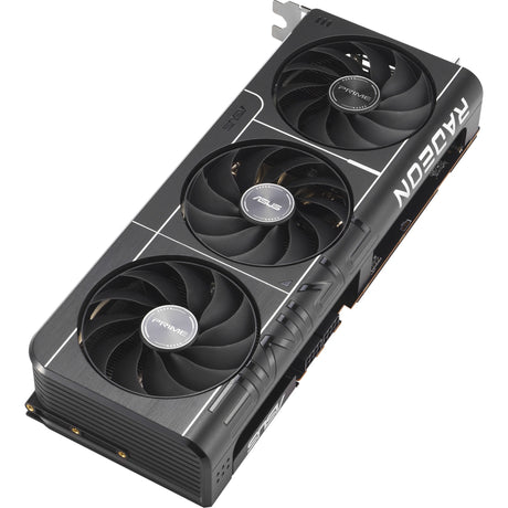 Tarjeta gráfica Asus Prime Radeon RX 9070 OC (gris, 3x display port, 1x HDMI, RDNA4)