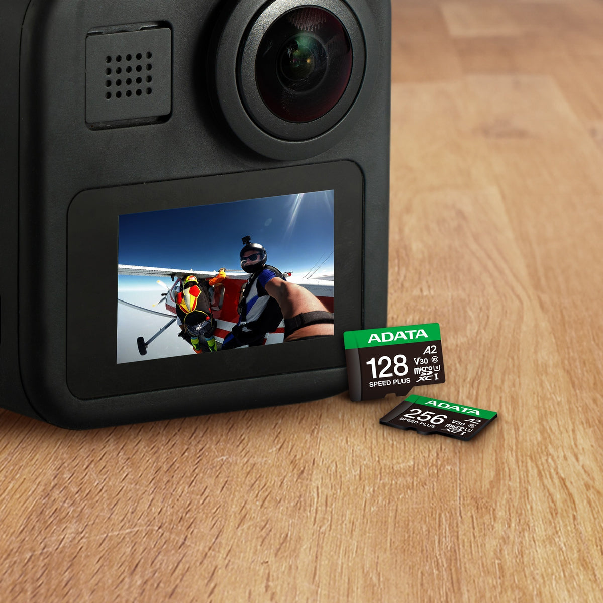 Tarjeta de memoria Adata speed plus microSDXC de 256 GB (uhs-i u3, clase 10, v30, a2)