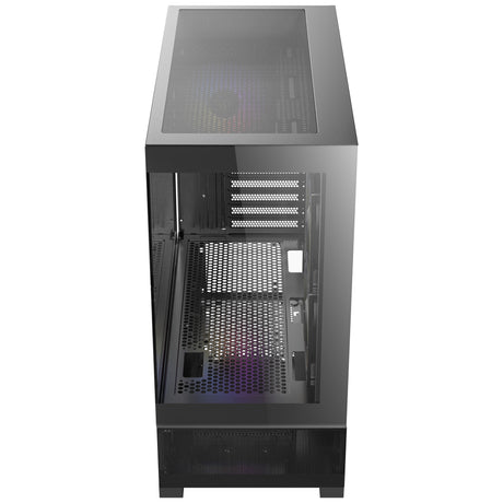 Carcasa mini torre Antec cx500m rgb (negro | 3x usb-a | vidrio templado)