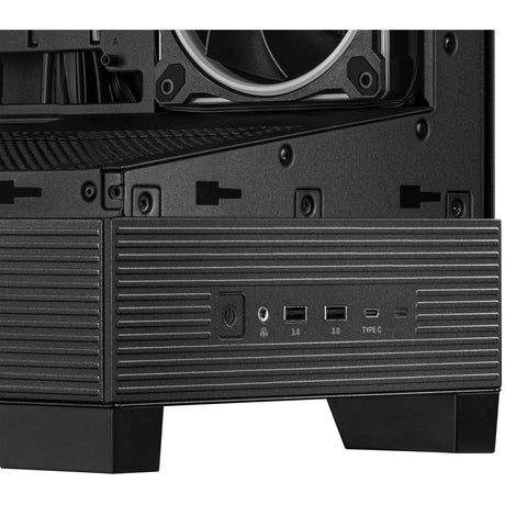 Carcasa de torre midi Asus a31 plus (negro | 2x USB-A | 2x USB-C | vidrio templado)