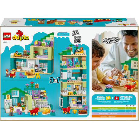 Lego Duplo Town 10470 - casa - 3 en 1 - incluye figuras
