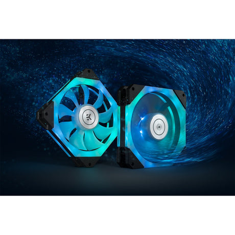 Ventilador de caja ekwb ek-quantum impulse 120 d-rgb (blanco, 120 x 120 x 29 mm, pwm, led rgb)