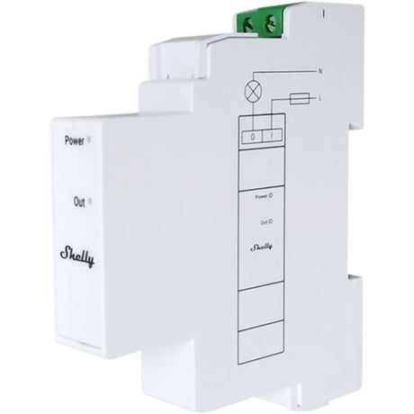 Shelly pro 3em interruptor medidor de electricidad adicional bluetooth, wifi