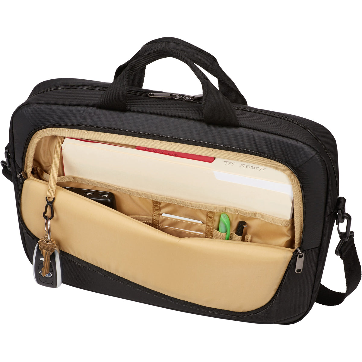 Maletín para portátil Case logic propel agregado 15,6 (negro, propa-116 negro)
