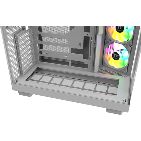 Carcasa Thermaltake View 380 XL WS ARGB MIDI Tower (color madera blanca | 2x USB-A | 1x USB-C | RGB | vidrio templado)