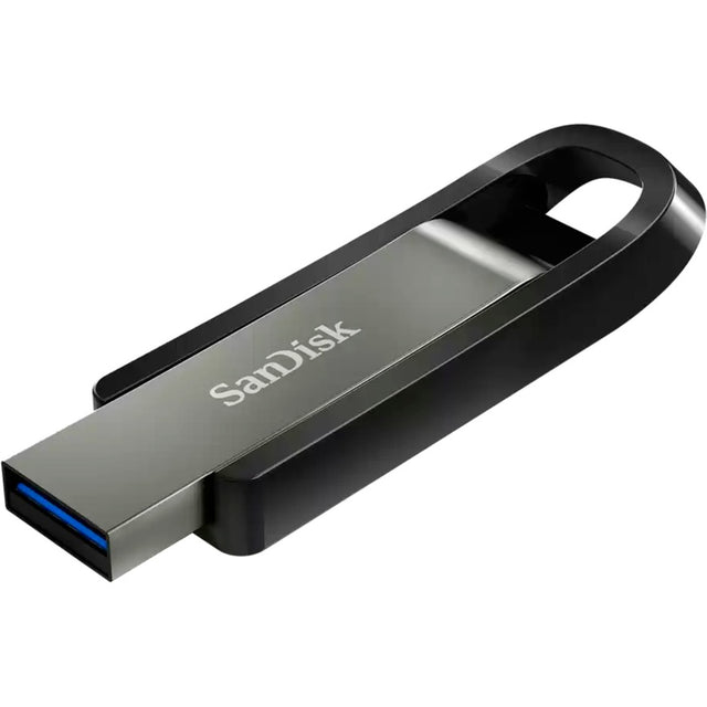 Memoria USB Sandisk extreme go de 128 GB (negro plateado, USB 3.2 gen 1)