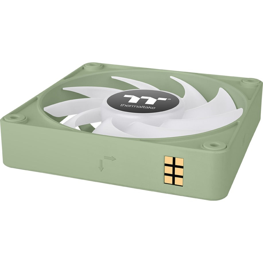 Thermaltake ct120 ex argb sync ventilador de refrigeración para pc matcha verde (paquete de 3 ventiladores) ventiladores de caja (verde claro, 3 piezas, 120 x 120 x 25 mm, pwm)