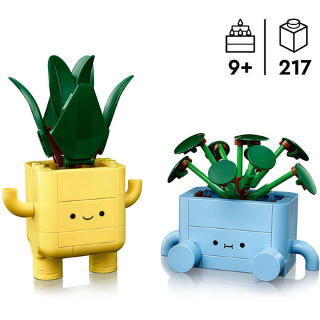 Lego la colección botánica - juguetes de construcción plantas alegres (10349)