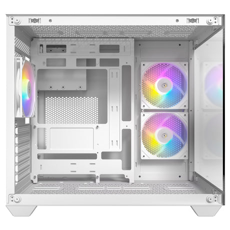 Carcasa torre midi Antec cx800 argb (blanco | 2x usb-a | vidrio templado)