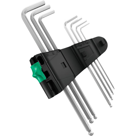 Juego de llaves hexagonales Wera 950 9 hex-plus - 9 piezas - 1,5-10 mm - 4013288030160