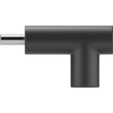 Adaptador Goobay Conexión USB-C > Conector USB-C, 90° (negro)