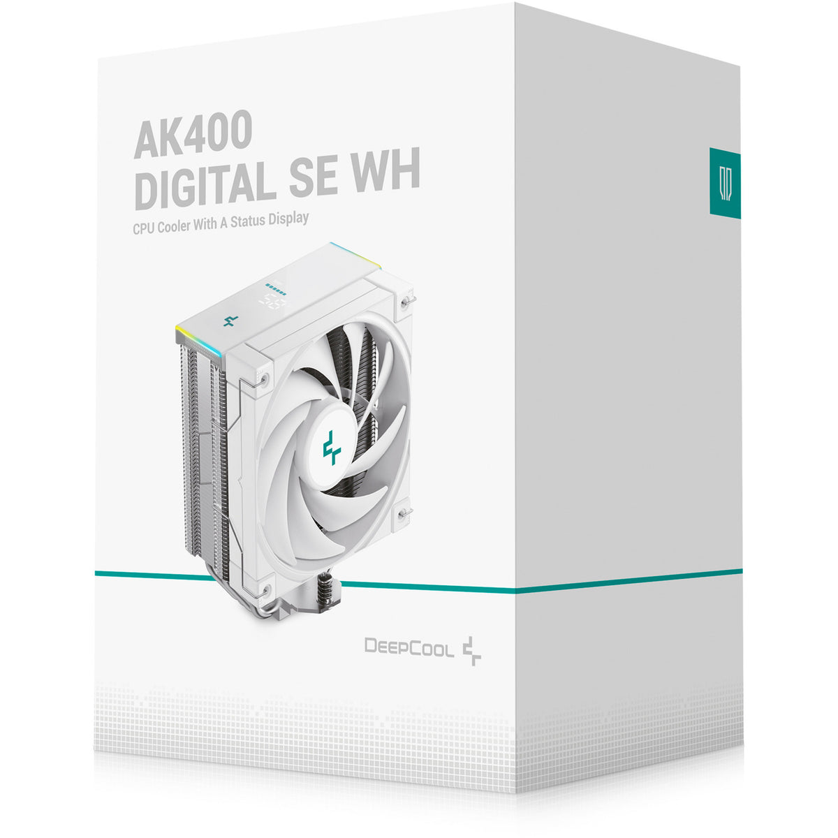 Enfriador de CPU Deepcool AK400 Digital SE RGB (blanco)