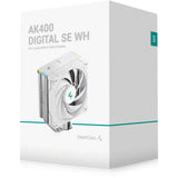 Enfriador de CPU Deepcool AK400 Digital SE RGB (blanco)