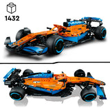 Lego technic mclaren fórmula 1 2022 juego de coches de carreras para adultos - 42141