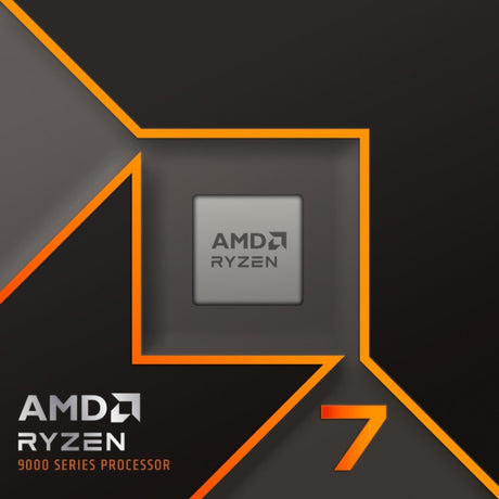 Procesador AMD Ryzen 7 9700x, 3,8 GHz (5,5 GHz Turbo Boost) con zócalo AM5 (desbloqueado, en caja)
