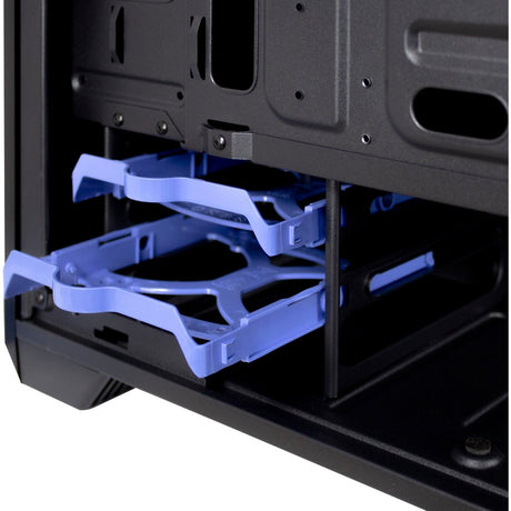 Carcasa minitorre Inter-tech h-606 (negro | 2x USB-A)