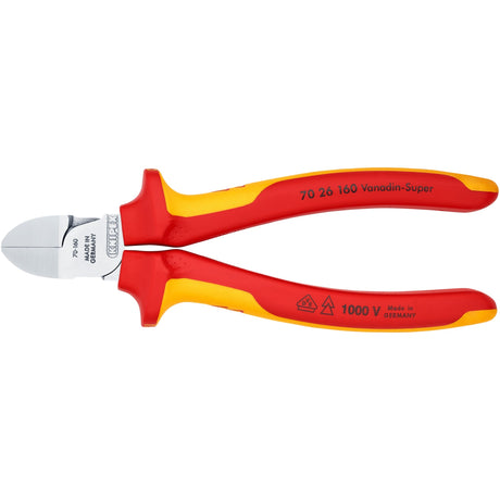 Knipex 7026160 alicates de corte lateral - 160 mm