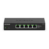 Conmutador Netgear Multi-Gigbit Ethernet Plus de 5 puertos 2.5G (MS305e) (negro, administrado)