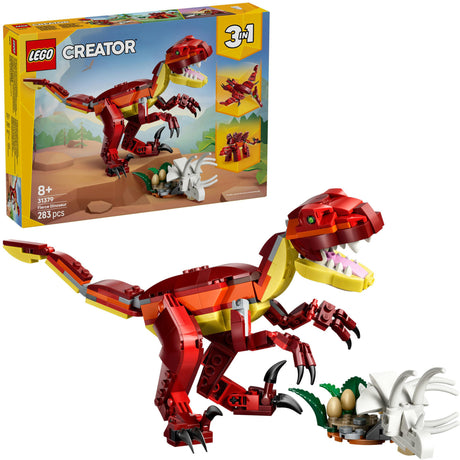 Juguete de construcción Lego dinosaurio feroz (31379)