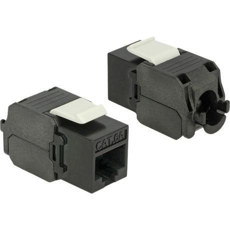 Delock módulo keystone conector rj45 > lsa cat.6a utp (negro)