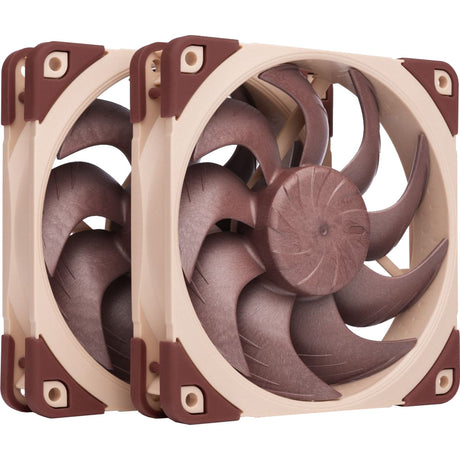 Ventiladores de caja Noctua nf-a12x25 g2 pwm sx2-pp (marrón, 2 piezas, 120 x 120 x 25 mm)