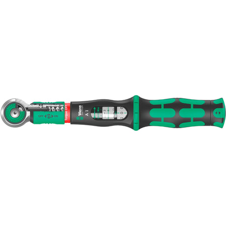 Wera safe-torque a 1 juego de shk 1 llave dinamométrica (negro verde, 1 cuadrado de 4, 2-12 nm, 20 piezas)