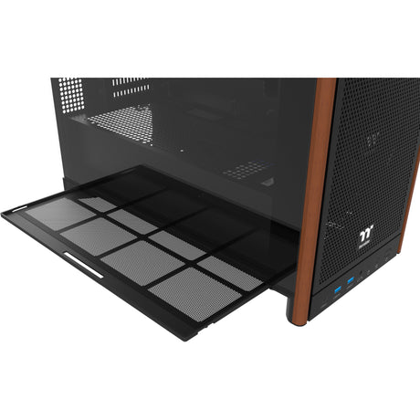 Carcasa Thermaltake S370 WS MIDI Tower (negro | 2x USB-A | 1x USB-C | vidrio templado)