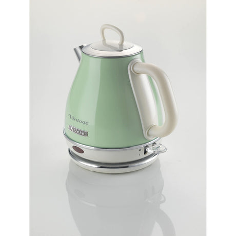 Hervidor vintage Ariete 2868 04 (verde claro, 1 litro)