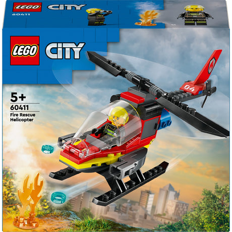 Helicóptero de bomberos de Lego City - 60411
