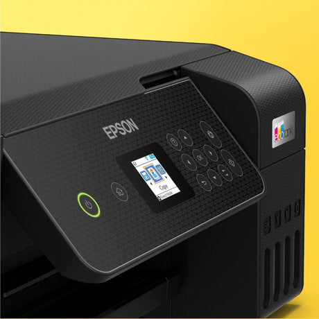 Impresora multifunción wi-fi epson ecotank et-2871 a4 con tanque de tinta impresora de inyección de tinta todo en uno (negro, escanear, copiar, wi-fi, incluido hasta 3 años de tinta)