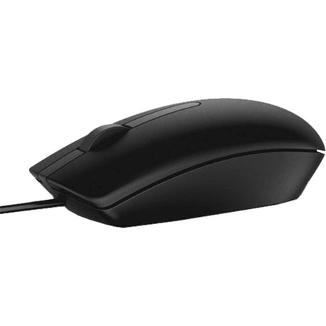 Ratón óptico Dell-ms116 (negro, 1000 ppp)
