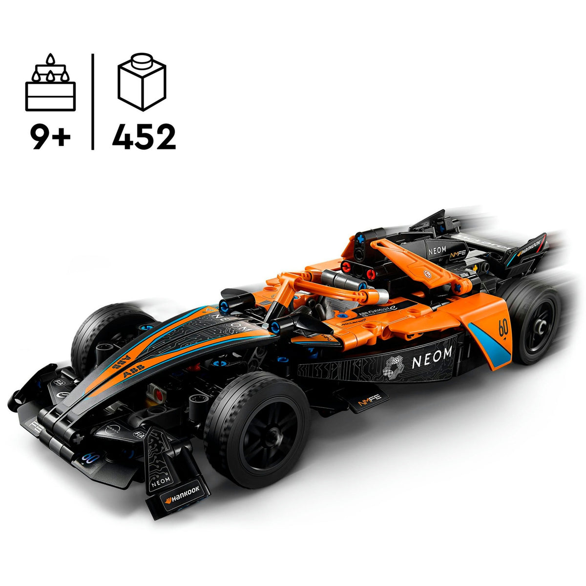 Lego Technic Neom McLaren Coche de carreras de Fórmula E - 42169