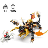 Lego Ninjago - Juguete de construcción EVO del Dragón de Tierra de Cole (71782)