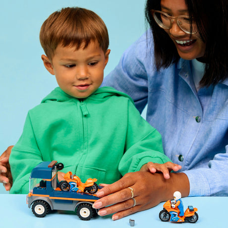 Lego city 60491 transportador de motos