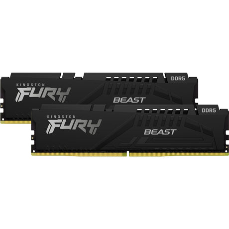 Kingston Fury Beast 16 GB DDR5-5200 (2x 8 GB) RAM (negro, KF552C40BBK2-16, XMP 3.0)