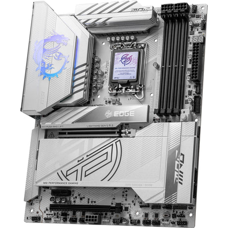 Placa base MSI MPG Z890 Edge Ti WiFi Socket 1851 (RAID, 5GB-LAN, WLAN, BT, Sonido, ATX)