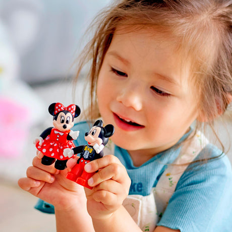 Lego duplo disney mickey minnie tren de cumpleaños, juguete para construir para niños pequeños 10941