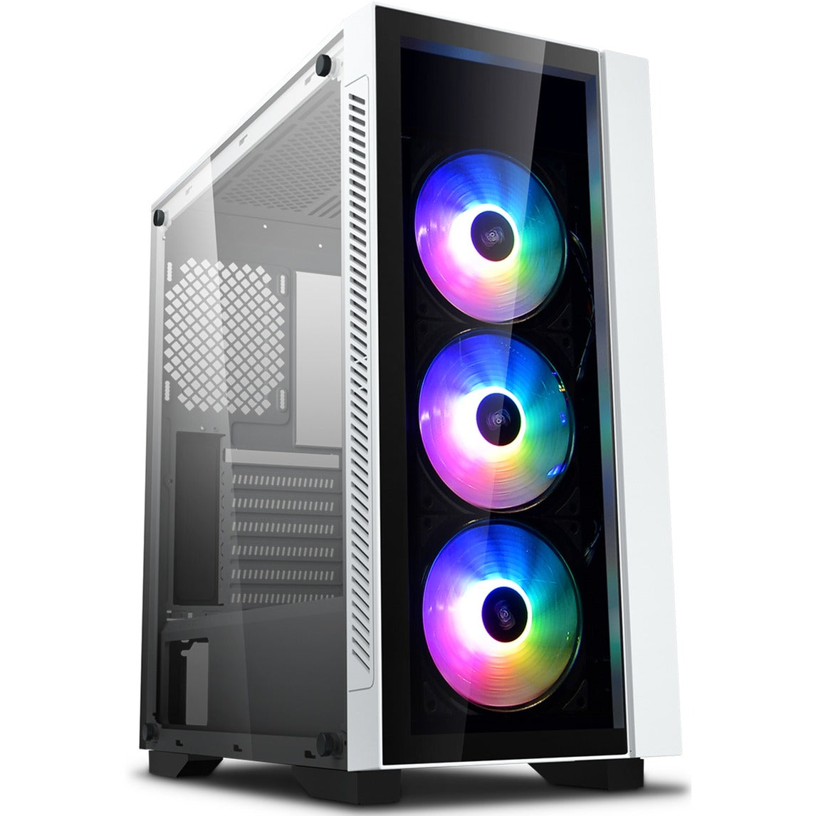 Carcasa de torre midi Deepcool Matrexx 55 V3 Add-RGB 3F (blanco | 3x USB-A | RGB)