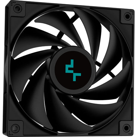 Deepcool LS720S Zero Dark Water Cooling (negro, conector de ventilador PWM de 4 pines)