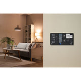 Panel de control Shelly wall display x2i (negro, pantalla táctil, Wi-Fi 6, Bluetooth 5.4)