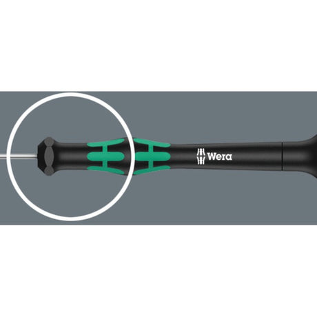 Destornillador Wera compact micro 21 esd 1 (negro verde, para aparatos eléctricos)