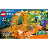 Lego city - juguete de construcción con truco de chimpancé (60338)