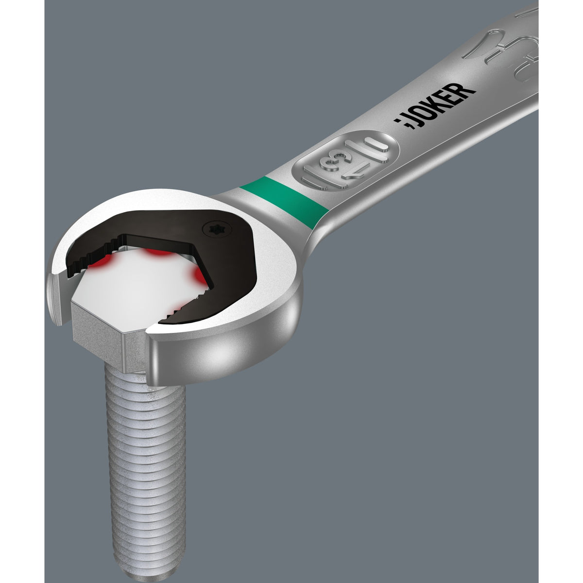 Llave de trinquete de boca y anillo con interruptor joker de Wera (ancho de llave 11)