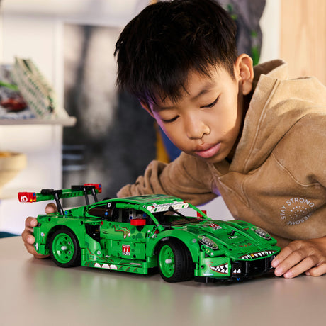 Lego technic 42224 porsche 911 gt3 r rexy ao coche de carreras