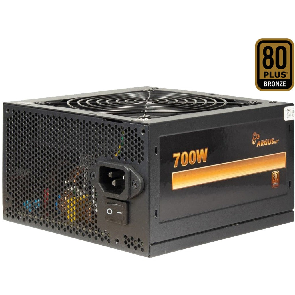 Inter-tech argus bps-700, fuente de alimentación de 700 vatios (negro, 4x pcie)