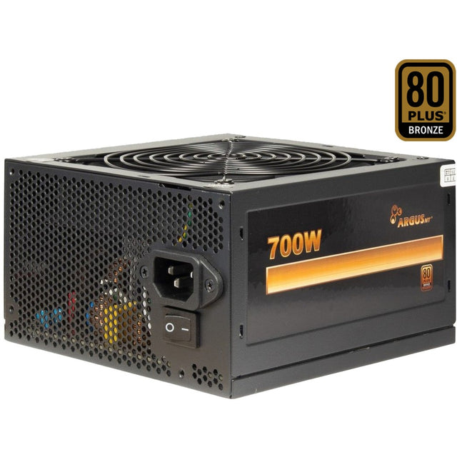 Inter-tech argus bps-700, fuente de alimentación de 700 vatios (negro, 4x pcie)