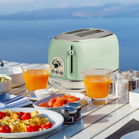 Tostadora vintage Ariete 0155 14 (verde claro)